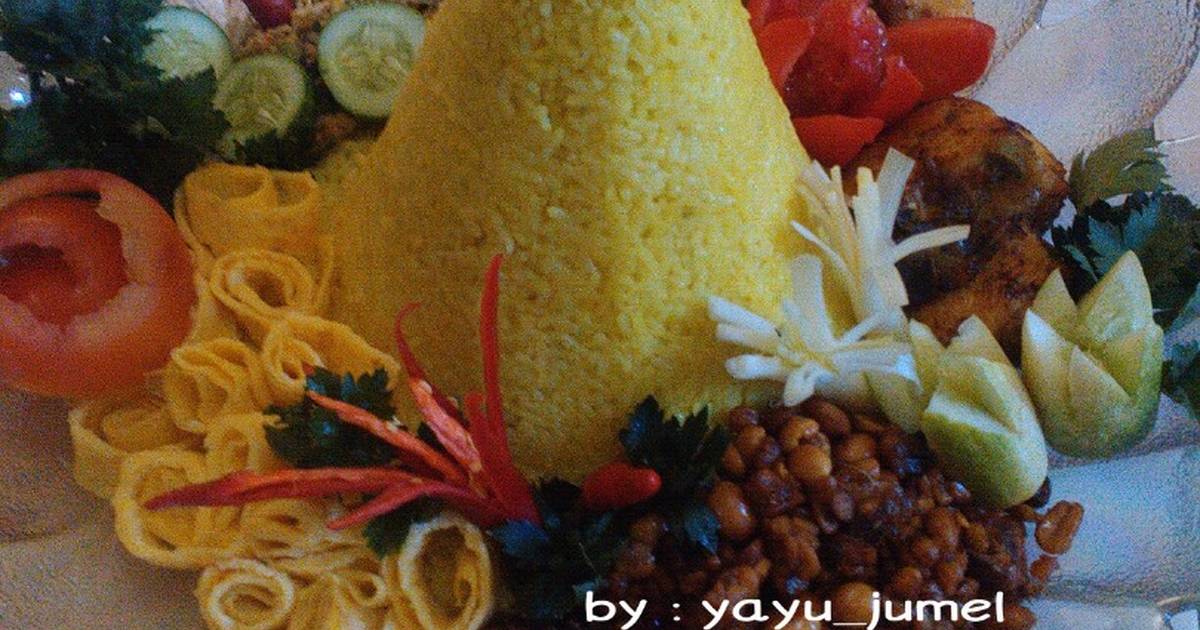 Detail Contoh Hiasan Tumpeng Nasi Kuning Nomer 33