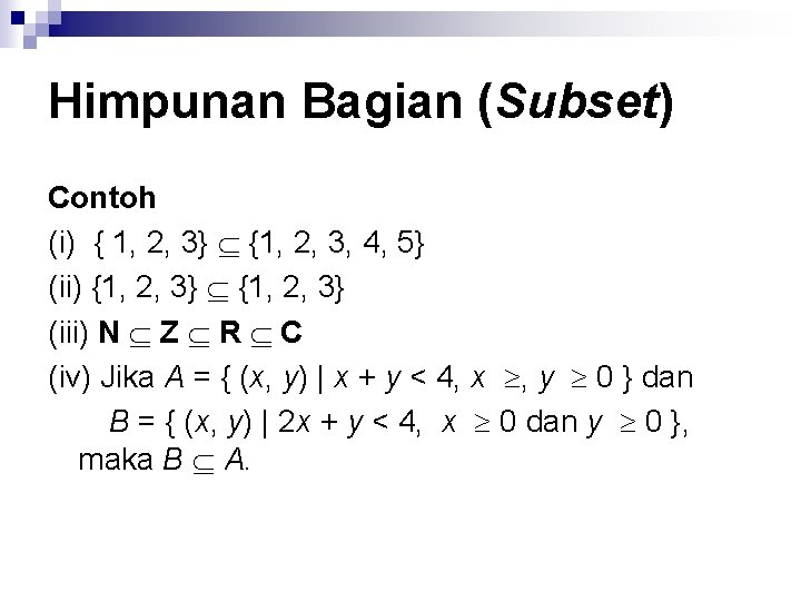 Detail Contoh Himpunan Bagian Nomer 12