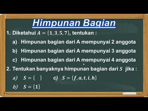 Detail Contoh Himpunan Bagian Nomer 3