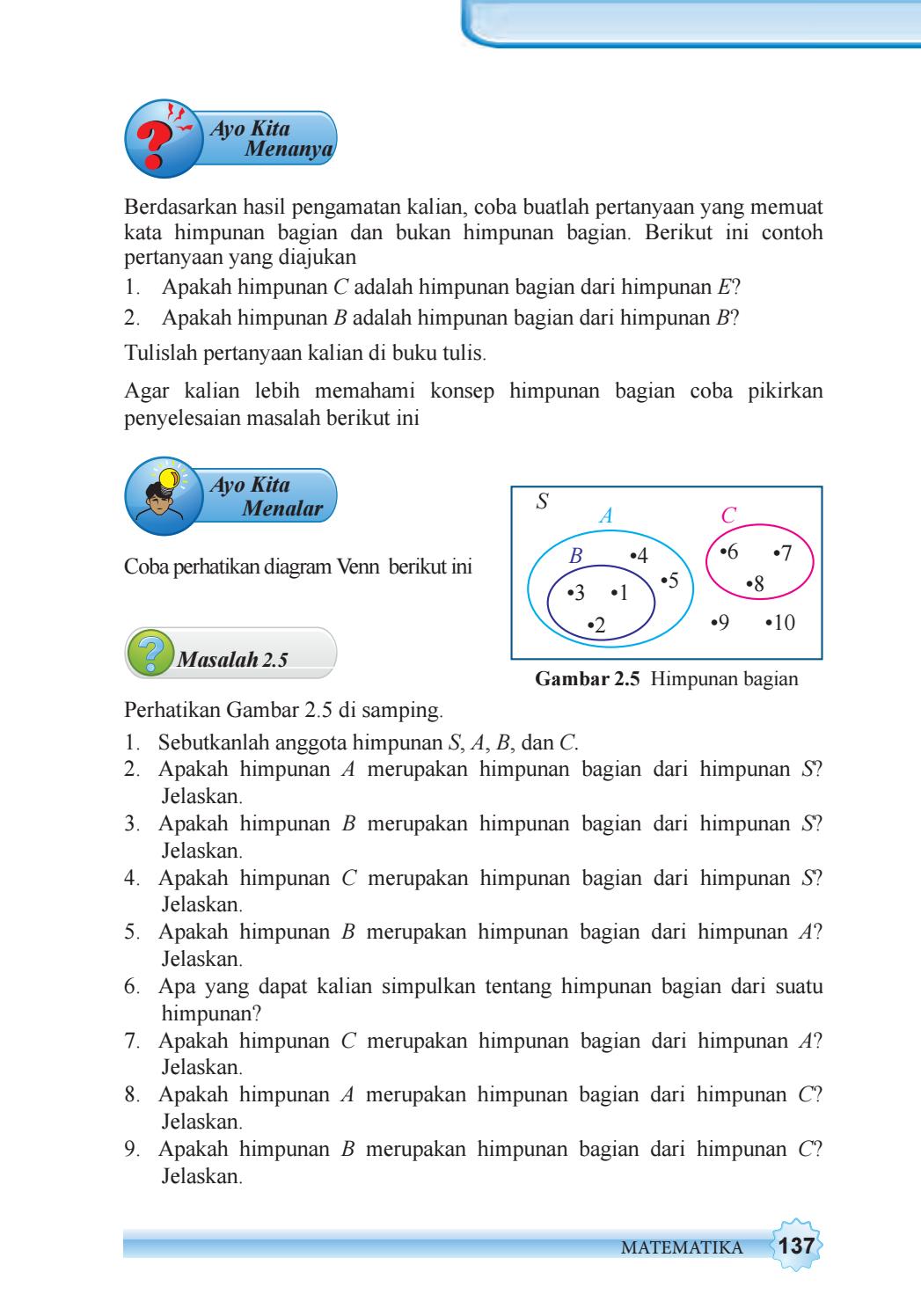 Detail Contoh Himpunan Bagian Nomer 42