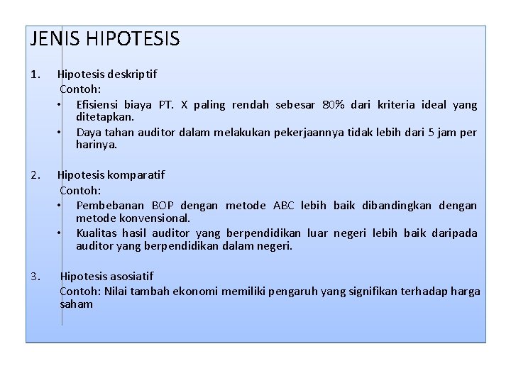 Detail Contoh Hipotesis Deskriptif Nomer 24