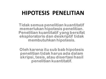 Detail Contoh Hipotesis Skripsi Nomer 14