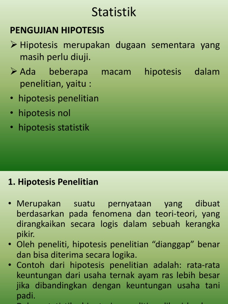 Detail Contoh Hipotesis Statistik Nomer 15