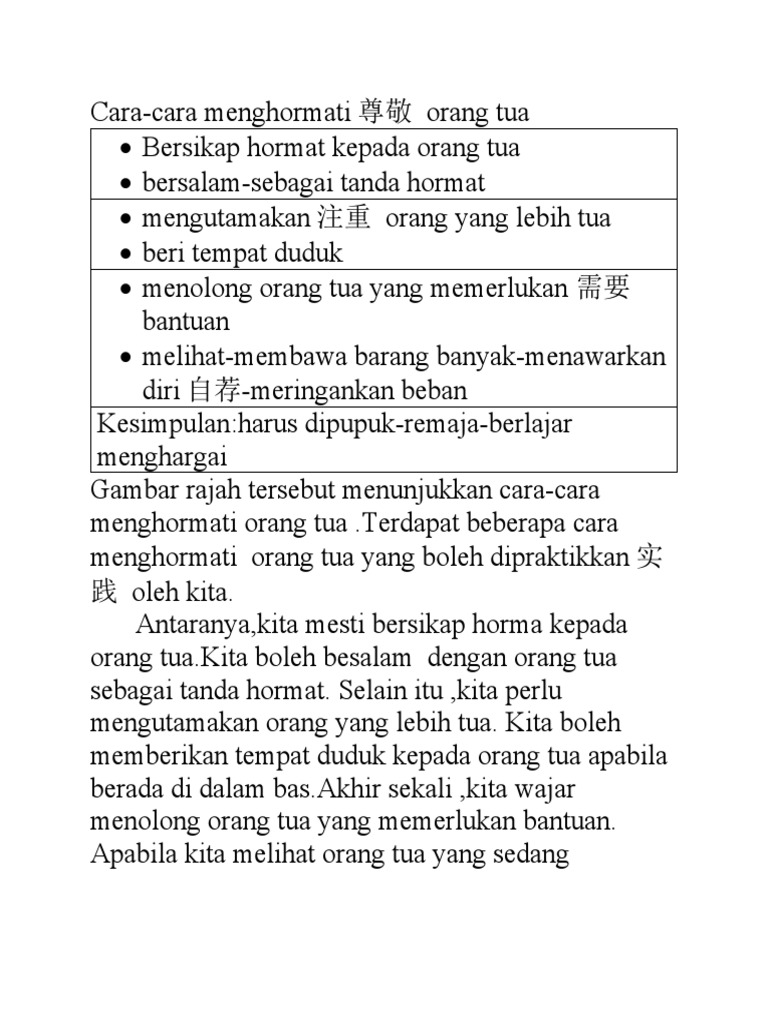 Detail Contoh Hormat Kepada Orang Tua Nomer 40