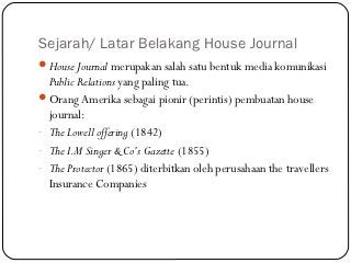 Detail Contoh House Journal Nomer 20