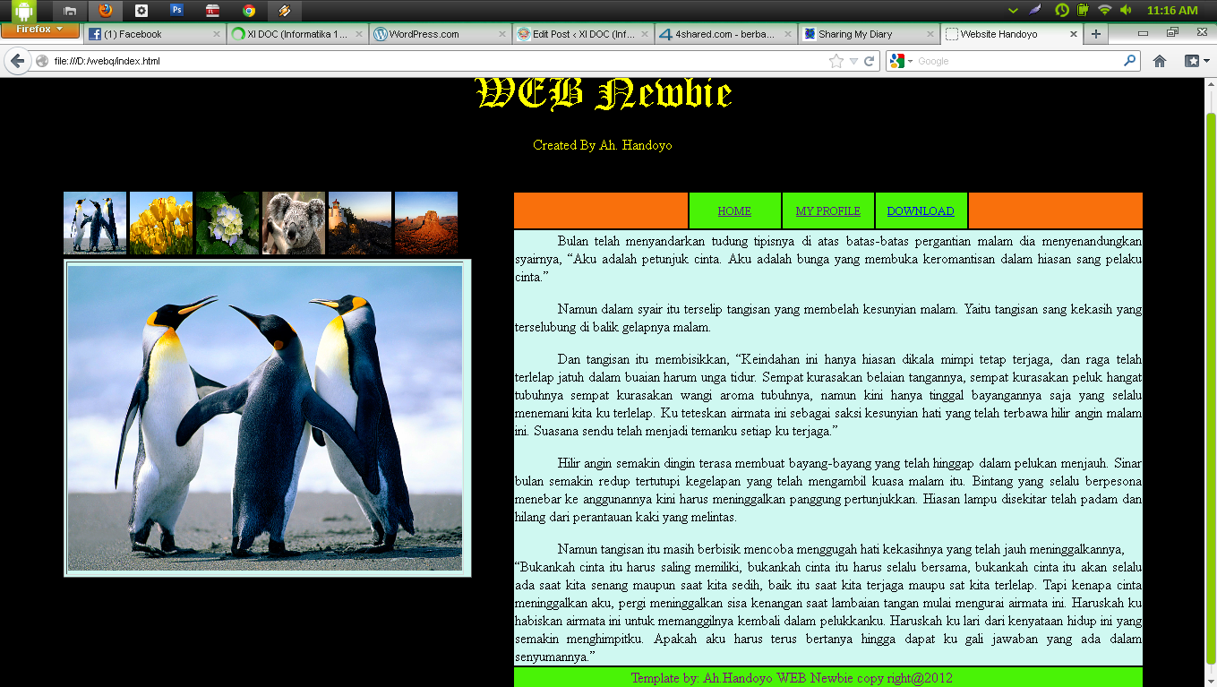 Detail Contoh Html Keren Nomer 30