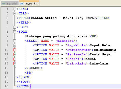 Detail Contoh Html Keren Nomer 35