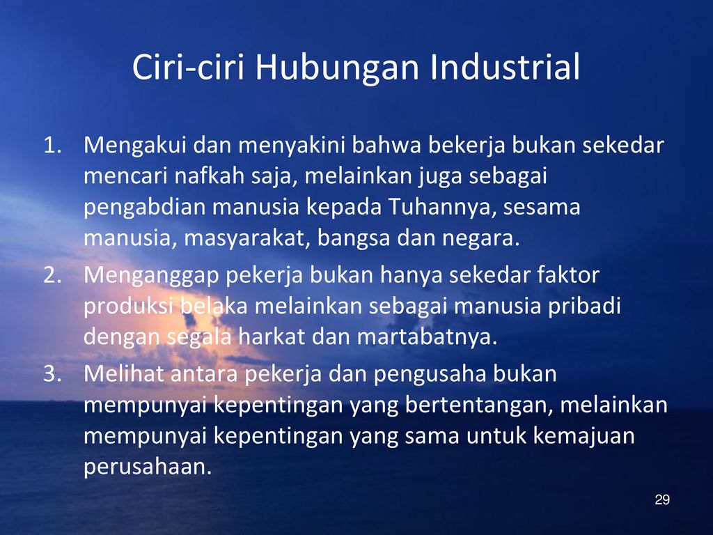 Detail Contoh Hubungan Industrial Nomer 47