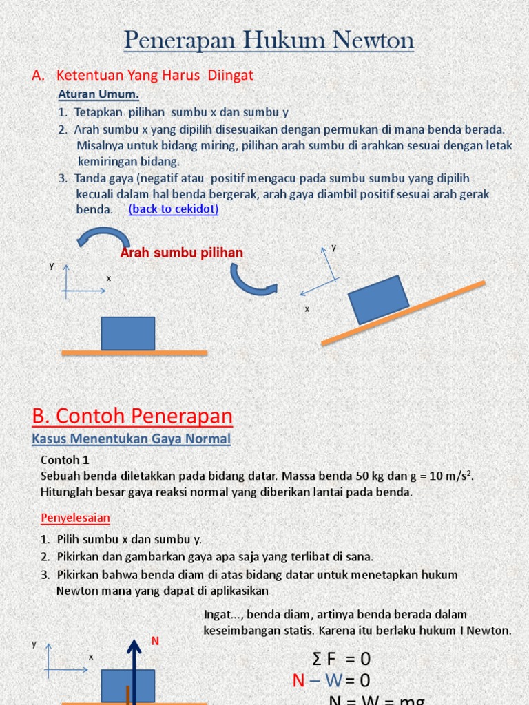 Detail Contoh Hukum 1 Newton Nomer 29