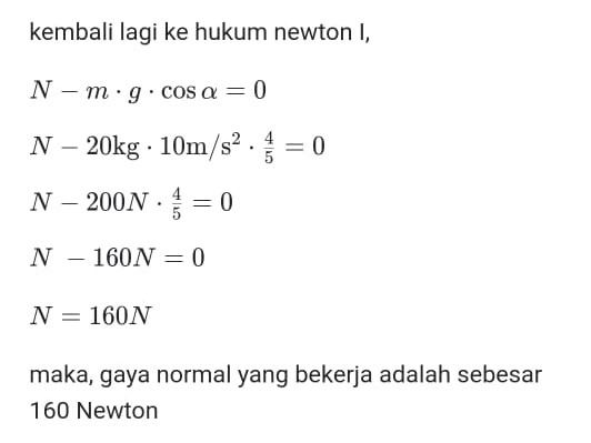 Detail Contoh Hukum 1 Newton Nomer 35