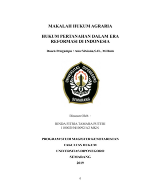 Detail Contoh Hukum Agraria Nomer 39