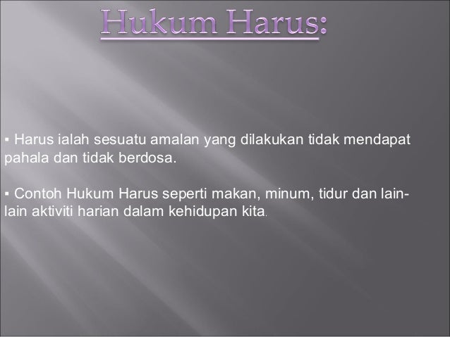 Detail Contoh Hukum Makruh Nomer 15