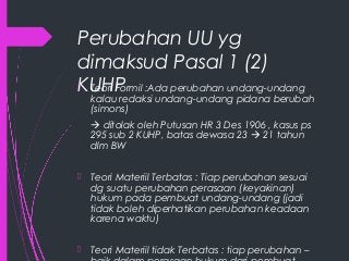 Detail Contoh Hukum Pidana Materiil Nomer 3