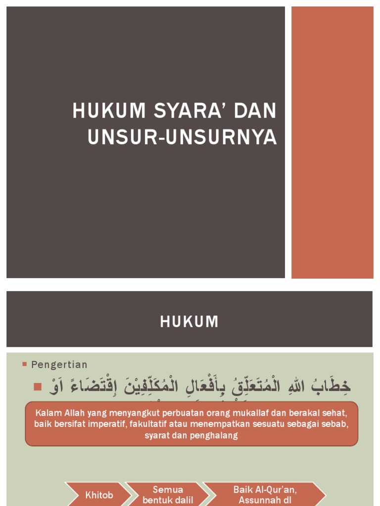 Detail Contoh Hukum Syara Nomer 41