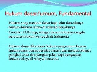 Detail Contoh Hukum Umum Nomer 50