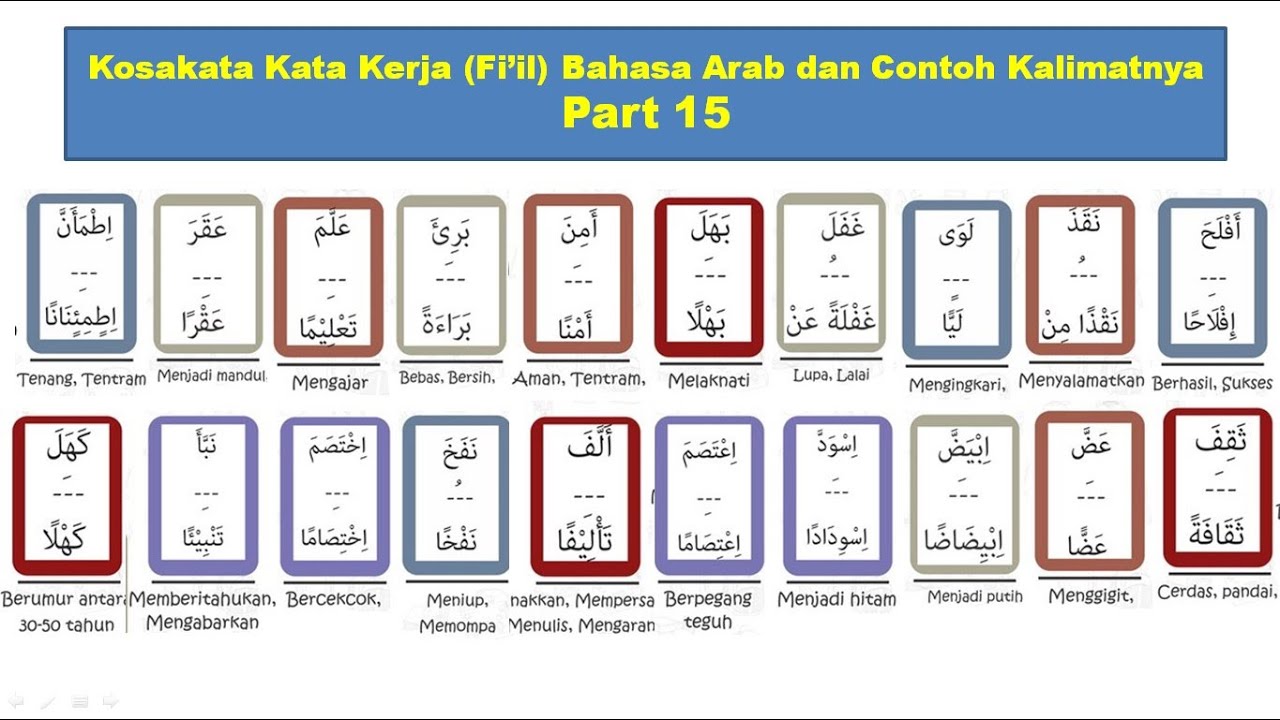 Detail Contoh Huruf Arab Nomer 20