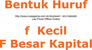 Detail Contoh Huruf F Sambung Nomer 23
