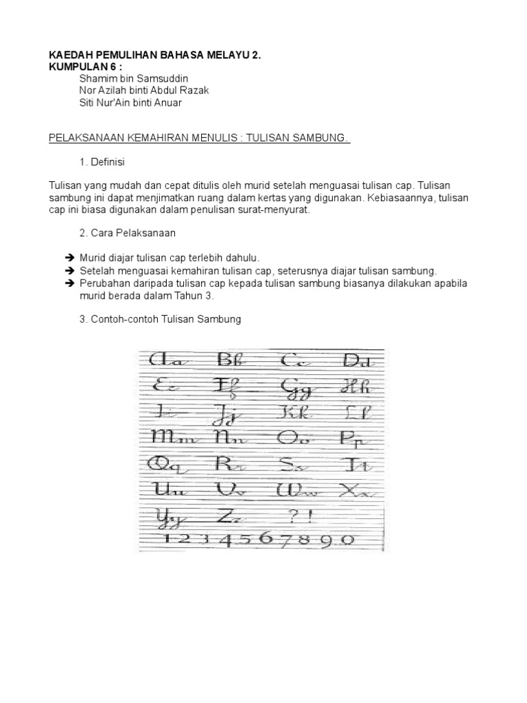 Detail Contoh Huruf F Sambung Nomer 36