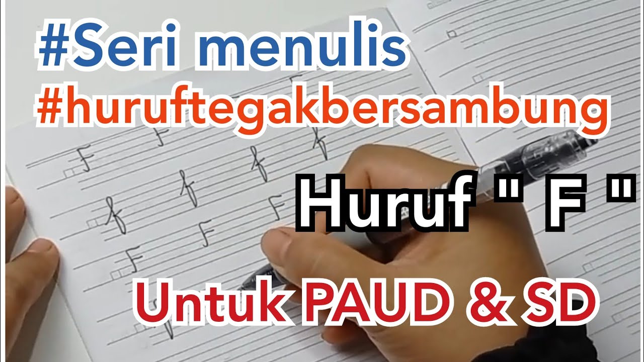 Detail Contoh Huruf F Sambung Nomer 7
