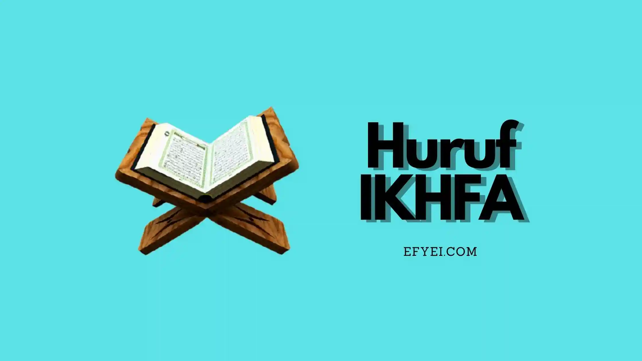 Detail Contoh Huruf Ikhfa Nomer 48