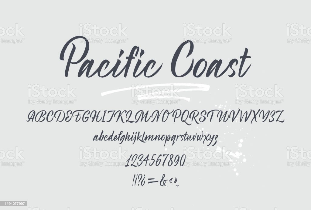 Detail Contoh Huruf Script Nomer 14