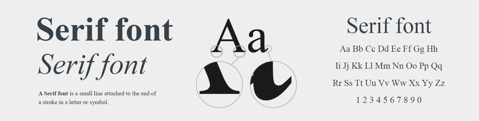Detail Contoh Huruf Serif Nomer 18