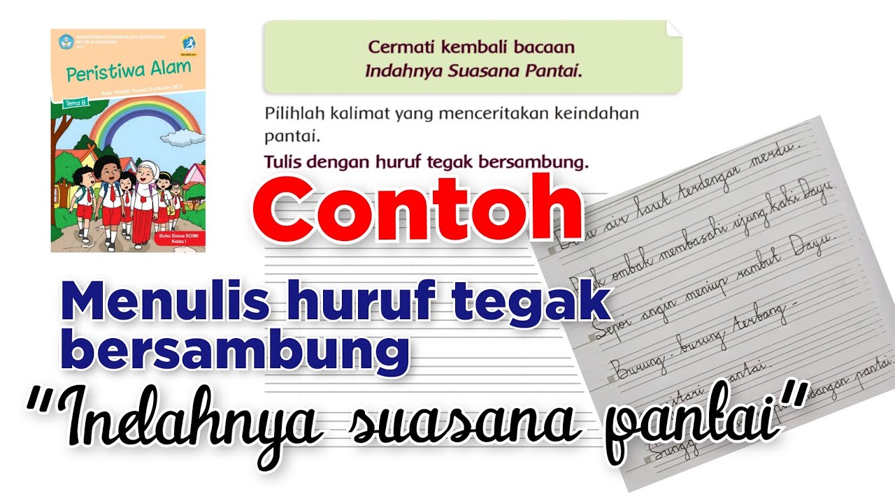 Detail Contoh Huruf Tegak Nomer 40