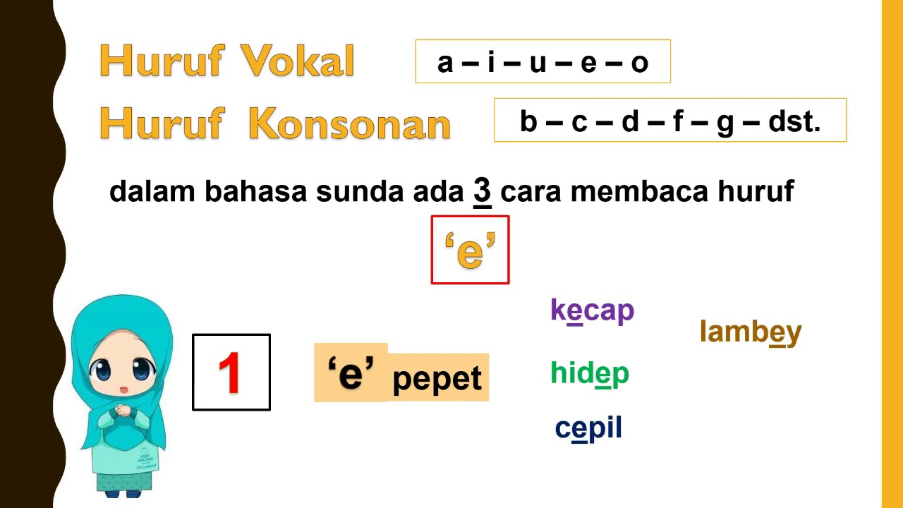 Detail Contoh Huruf Vokal Nomer 27