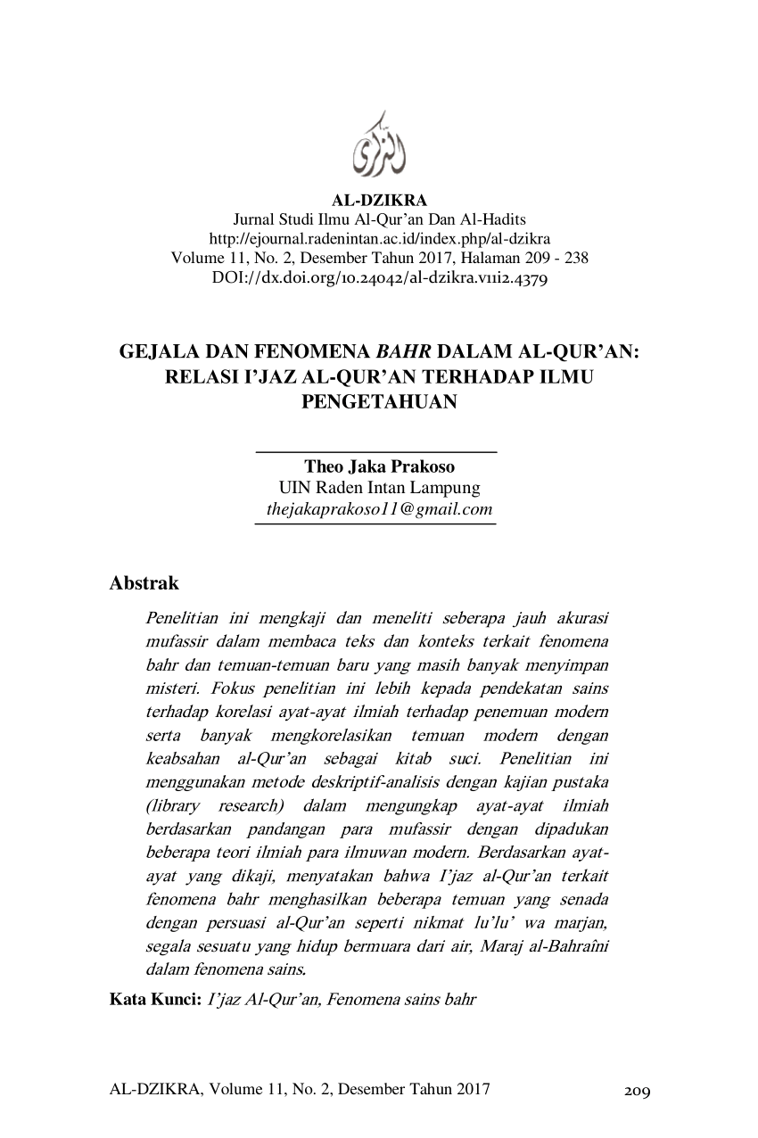 Detail Contoh I Jaz Al Quran Nomer 13