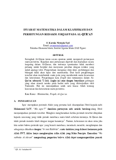 Detail Contoh I Jaz Al Quran Nomer 27