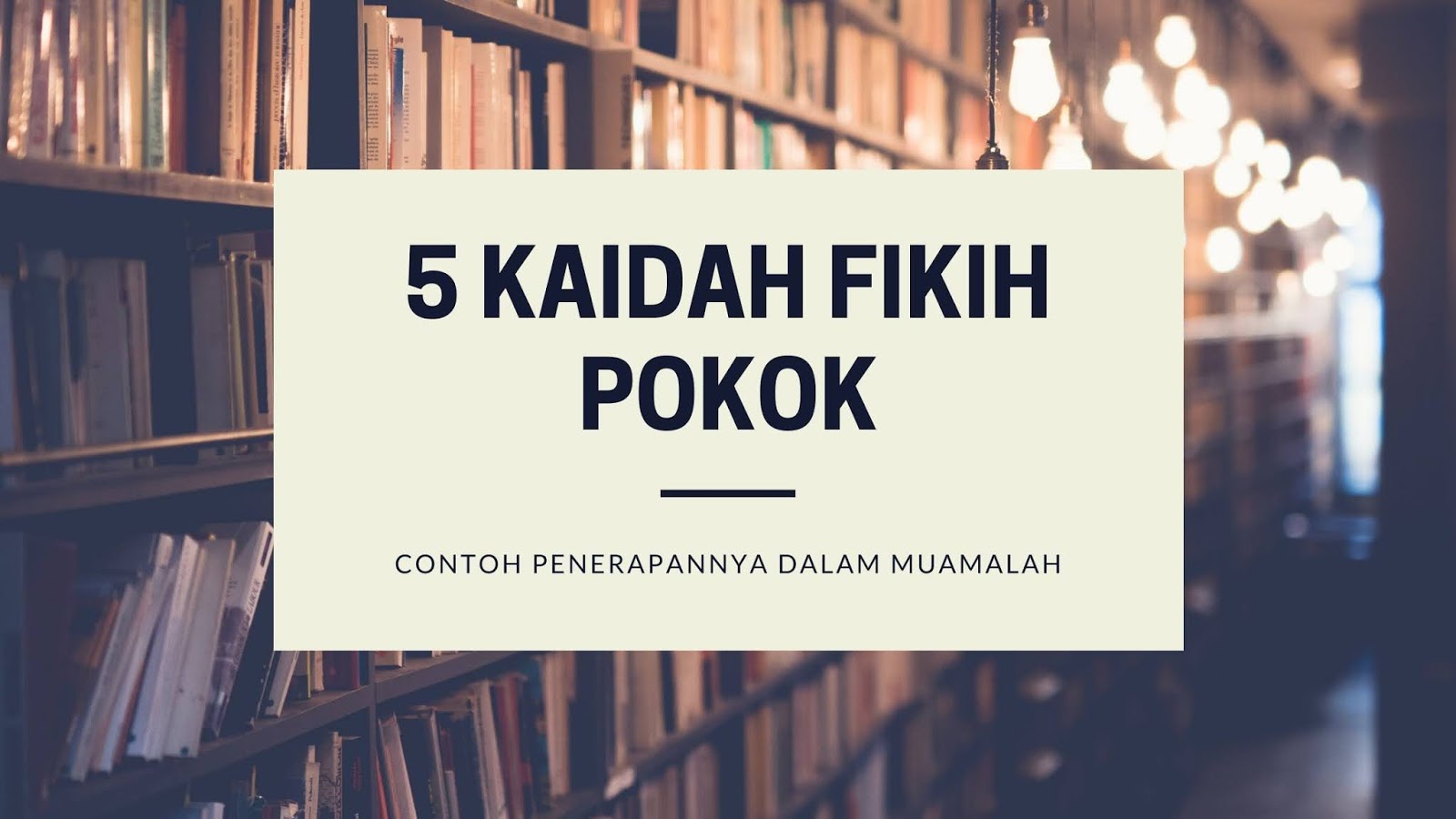 Detail Contoh Ibadah Muamalah Nomer 35