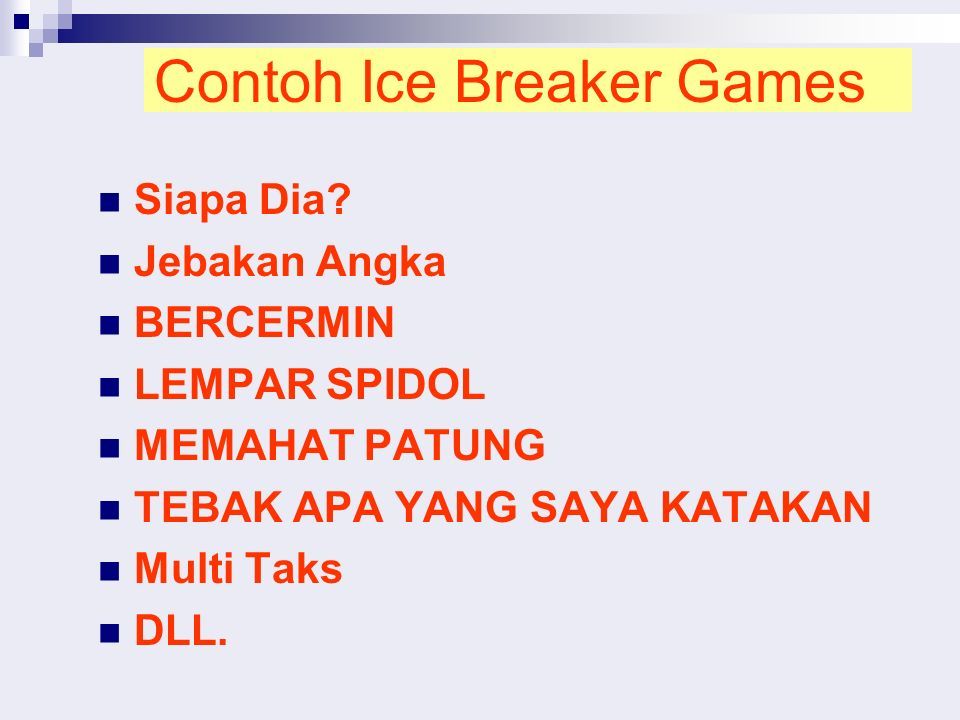 Detail Contoh Ice Breaking Lucu Nomer 49