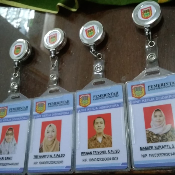 Detail Contoh Id Card Guru Pns Nomer 24