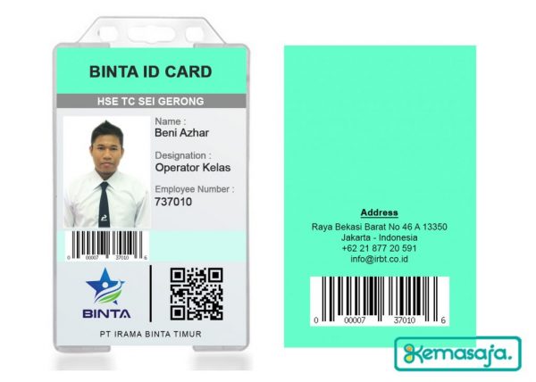 Detail Contoh Id Card Karyawan Pabrik Nomer 8