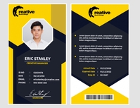 Detail Contoh Id Card Kosong Nomer 5