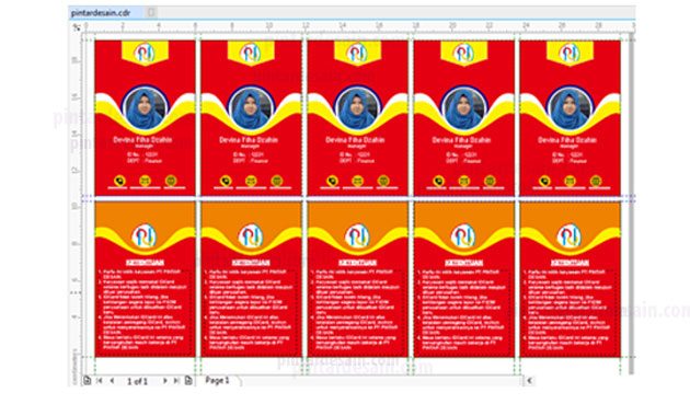 Detail Contoh Id Card Panitia Mpls Nomer 40