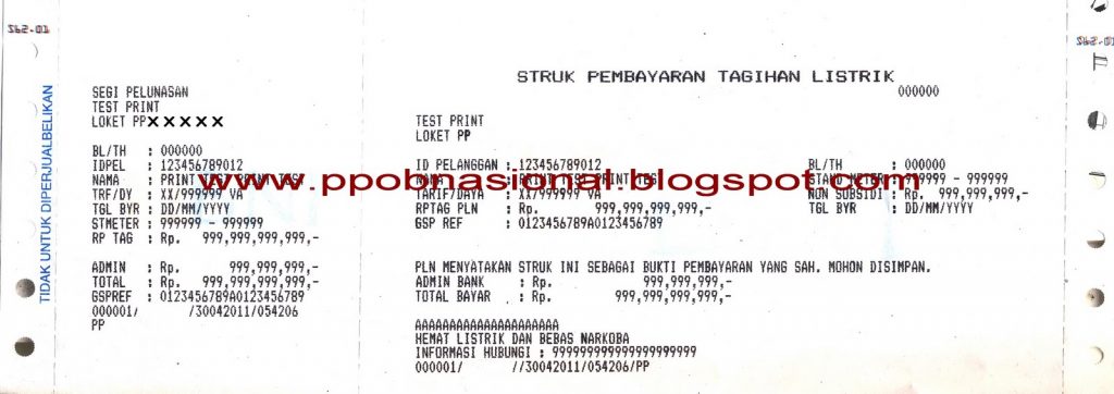 Detail Contoh Id Pln Nomer 56