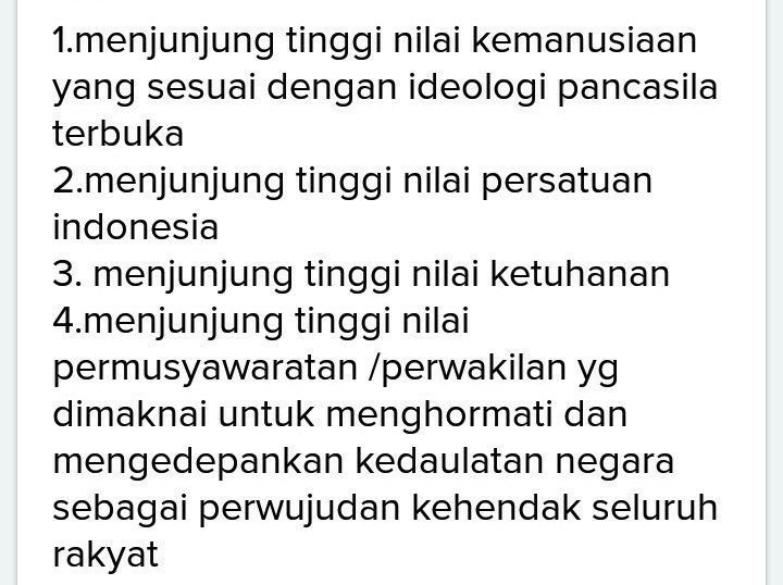 Detail Contoh Ideologi Pancasila Nomer 12