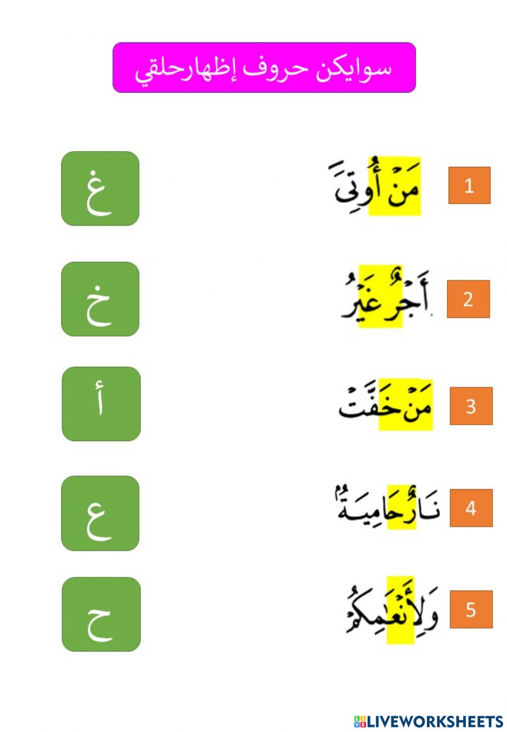 Detail Contoh Idzhar Halqi Dalam Al Quran Nomer 25