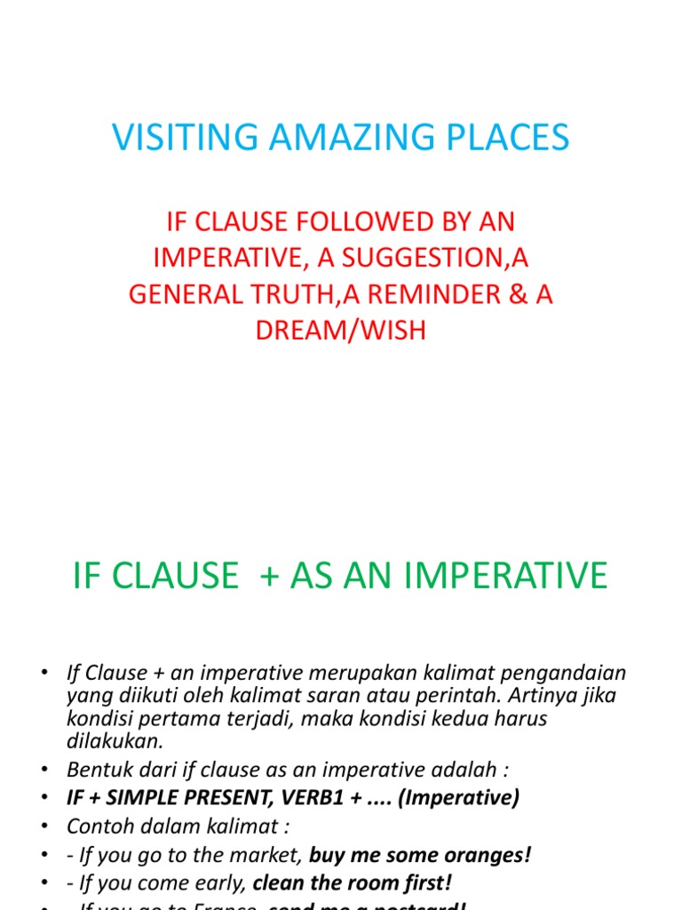 Detail Contoh If Clause Imperative Nomer 2