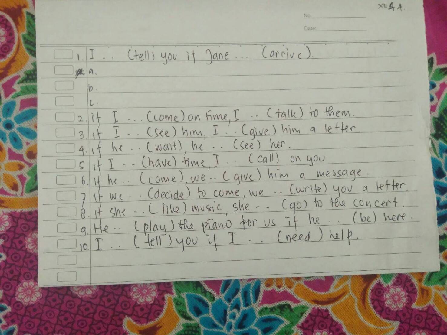 Detail Contoh If Clause Type 2 Nomer 15