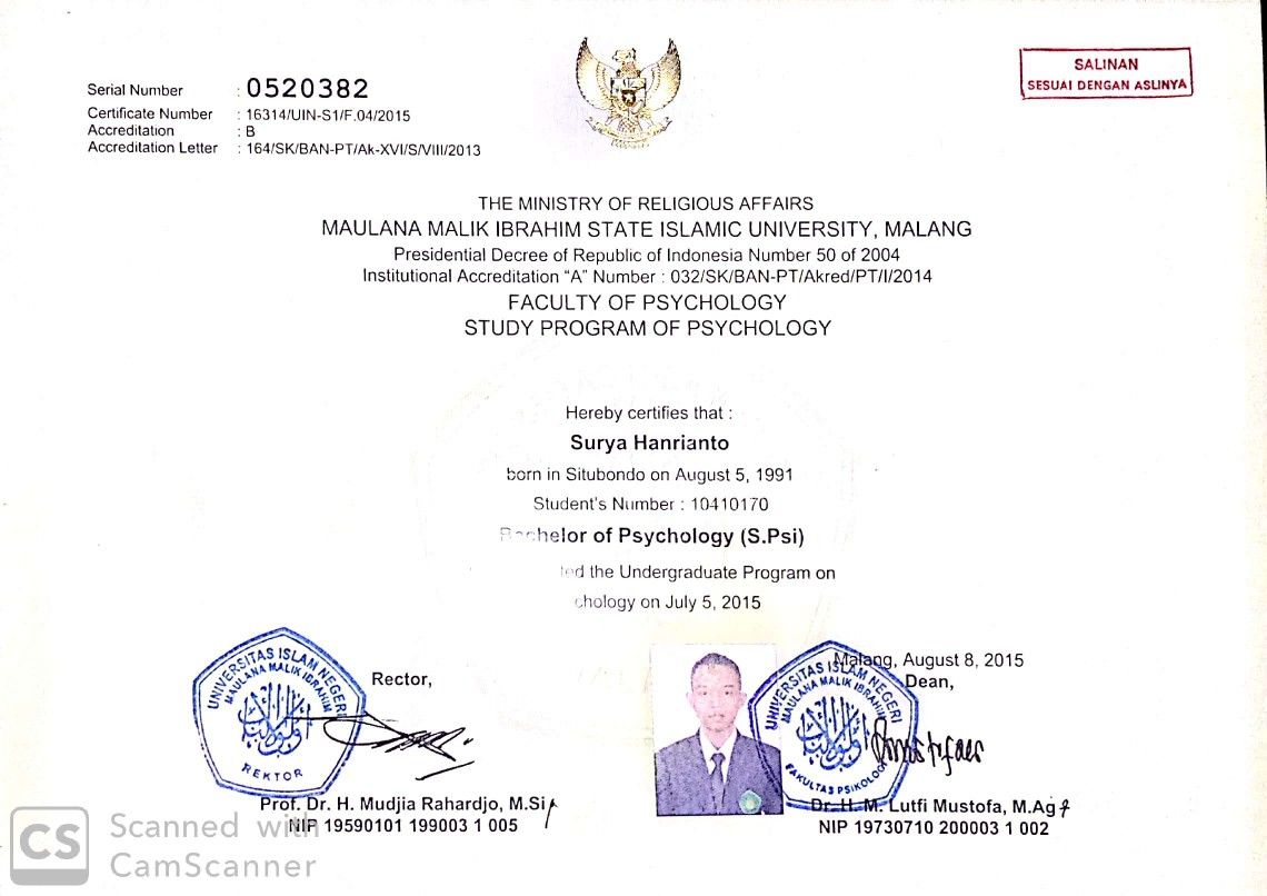 Detail Contoh Ijazah D3 Nomer 31