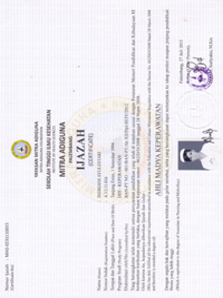 Detail Contoh Ijazah D3 Nomer 56