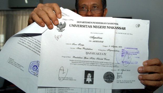 Detail Contoh Ijazah Legalisir Nomer 20