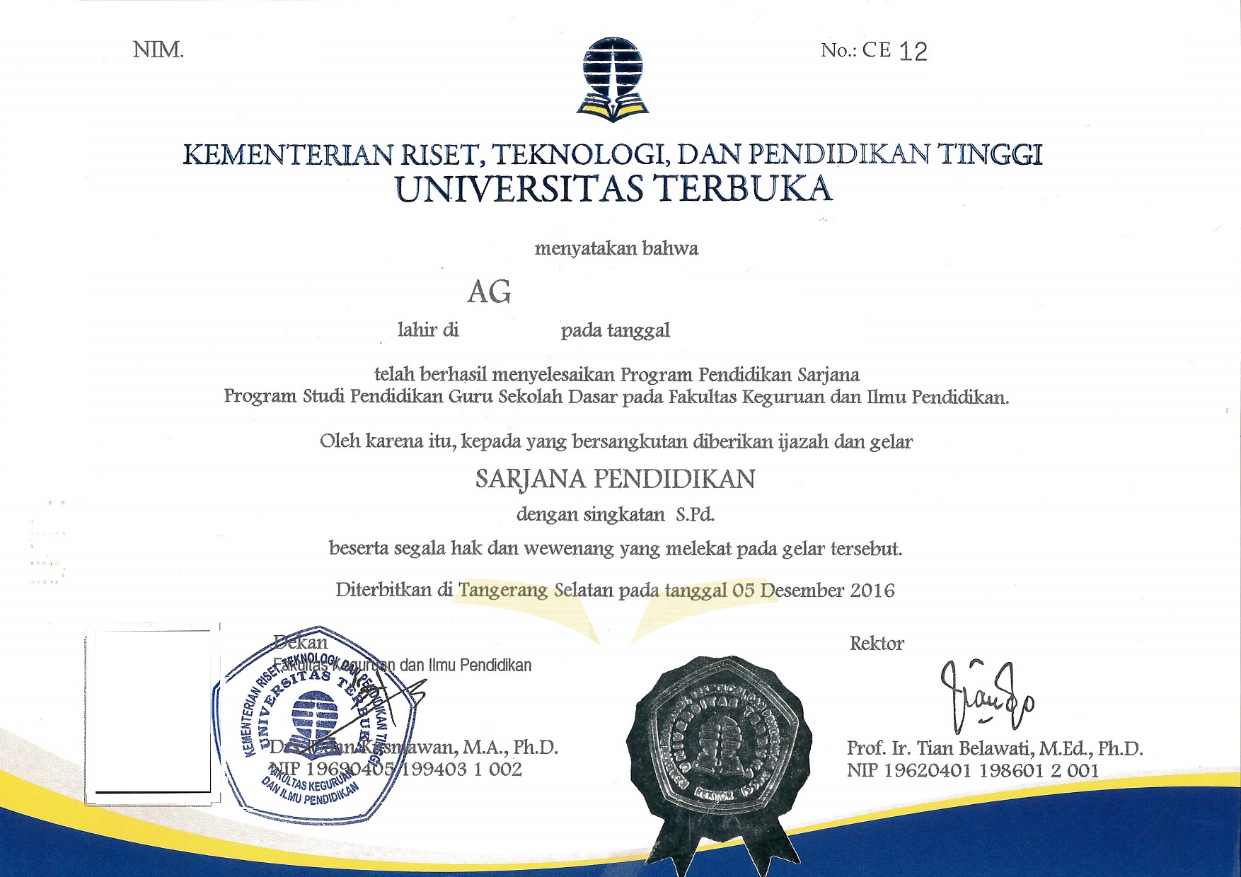 Detail Contoh Ijazah Legalisir Nomer 24