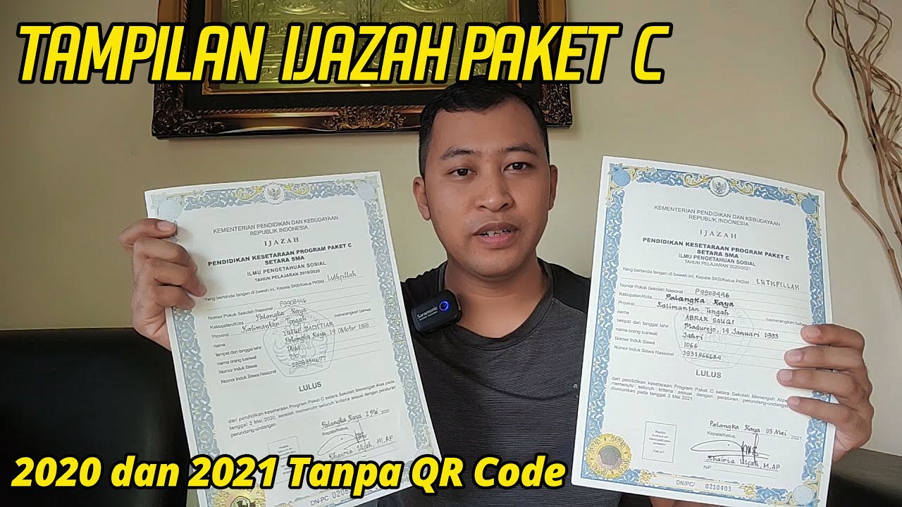 Detail Contoh Ijazah Paket C Palsu Nomer 13