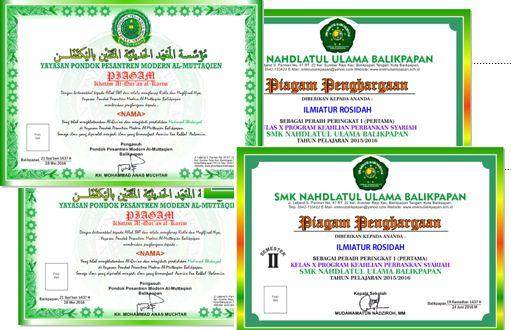 Detail Contoh Ijazah Pondok Pesantren Nomer 9