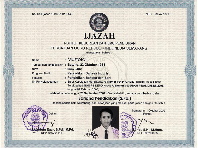 Detail Contoh Ijazah S1 Download Nomer 6