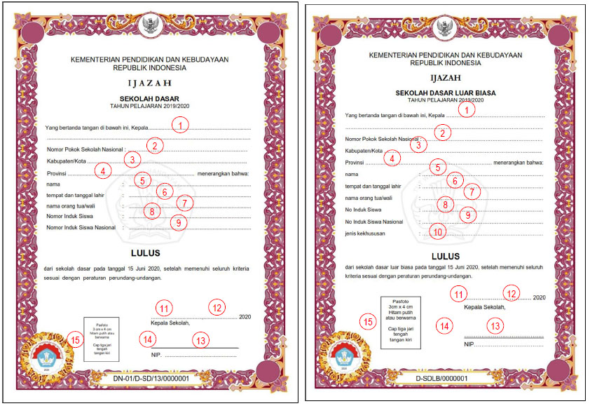 Detail Contoh Ijazah Sma 2018 Nomer 46