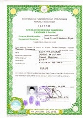 Detail Contoh Ijazah Sma Nomer 45